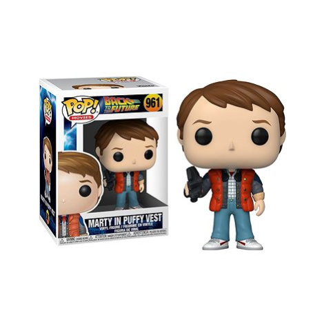 Funko POP! Back to the Future Marty in Puffy Vest 9 cm