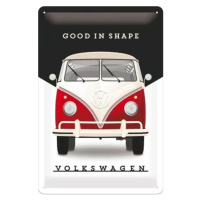 Plechová cedule Volkswagen VW - T1 - Good in Shape, (20 x 30 cm)