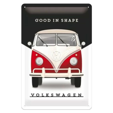 Plechová cedule Volkswagen VW - T1 - Good in Shape, (20 x 30 cm) POSTERSHOP