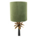 Stolní lampa ve stylu art deco se sametovým odstínem zelené 25 cm - Areka