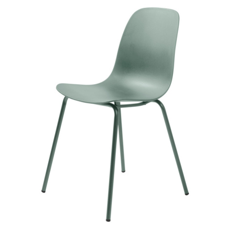 Furniria Designová židle Jensen matná zelená
