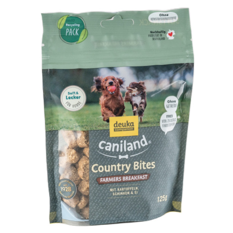 Caniland Country Bites "Farmers Breakfast" se šunkou - 5 x 125 g