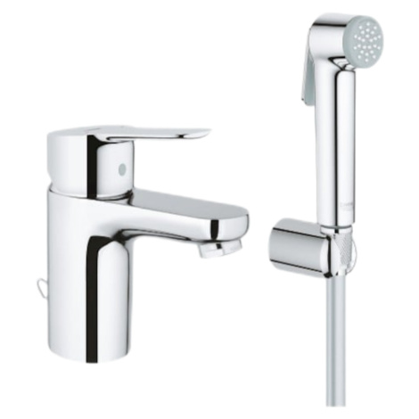 Grohe Edge umyvadlová baterie s bidetovou sprškou chrom 23757000 G23757000