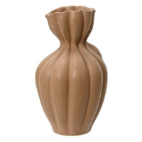 Váza kemeninová atypická sv.hnědá 29,5cm