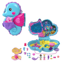 Mattel polly pocket pidi pocketková kabelka rodina mořských koníků, hwp03