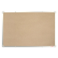 BoardOK Tabule s textilním povrchem 60 × 90 cm, stříbrný rám