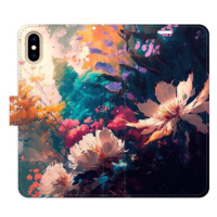 iSaprio flip pouzdro Spring Flowers pro iPhone X/XS