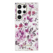 Guess GUHCS23LHCFWST hard silikonové pouzdro Samsung Galaxy S23 ULTRA 5G white Flower Collection