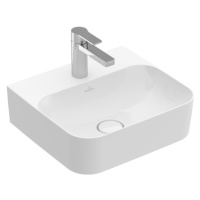 Villeroy & Boch Finion umývátko 43x39,1otvor, skrytý přepad,R1 43644CR1