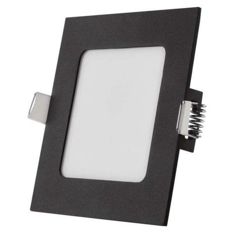 EMOS LED podhledové svítidlo NEXXO černé, 12 x 12 cm, 7 W, teplá/neutrální bílá ZD2323