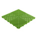 Swisstrax dlaždice modulární podlahy typu Ribtrax Pro 40×40 cm barva Techno Green zelená
