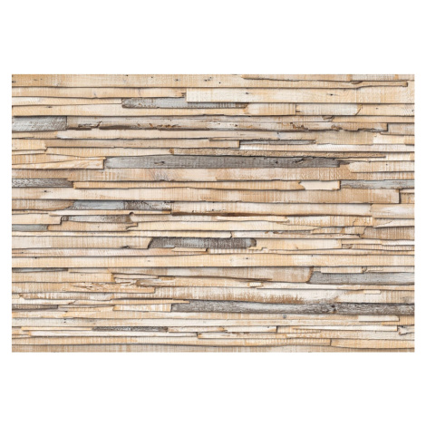 Komar Papírová fototapeta Whitewashed Wood 368 x 254 cm