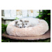 Vsepropejska Nessie chlupatý pelech pro psa Barva: Růžová, Rozměr (cm): 100