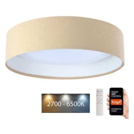 LED Stropní svítidlo SMART GALAXY LED/36W/230V Wi-Fi Tuya béžová/bílá + DO Donoci