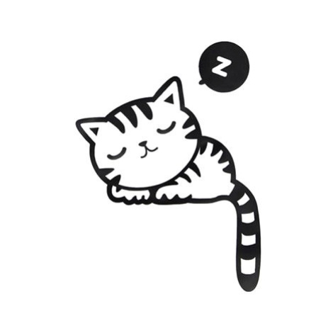 Velko Samolepka na vypínač – kočka