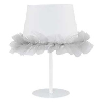 - Dětská stolní lampa BALLET 1xE14/40W/230V bílá/šedá