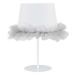- Dětská stolní lampa BALLET 1xE14/40W/230V bílá/šedá