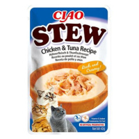 Ciao Churu Cat Stew kuřecí a tuňáková receptura 10 × 40 g