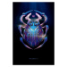 Plakát, Obraz - Blue Beetle - Symbol, (61 x 91.5 cm)
