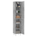 vidaXL Skříň highboard betonově šedá 34,5x34x180 cm kompozitní dřevo