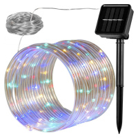 VOLTRONIC 60575 Solární světelná hadice 100 LED – barevná