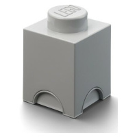 LEGO® úložný box 1 - šedý 125 x 125 x 180 mm