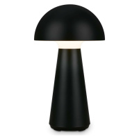BRILONER LED nabíjecí stolní lampa 28 cm 2,6W 300lm černá IP44 BRILO 7421015