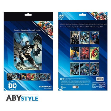 Plakát DC Comics - Justice League, sada 9 ks (21x29,7) - GBYDCO550 GB Eye
