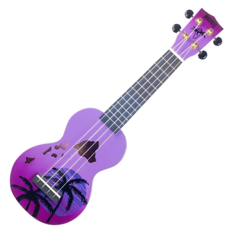 Mahalo Hawaii Hawaii Purple Burst Sopránové ukulele