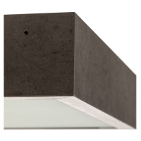 Argon Stropní světlo Tromsö, 40x40 cm, betonově šedá