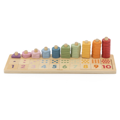 Viga Toys Dřevěné Montessori počítadlo VIGA PolarB