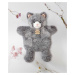 Plyšová kočička na loutkové divadlo Cat Puppet Sweety Mousse Histoire d’ Ours šedá 25 cm od 0 mě