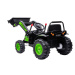 Mamido Dětský elektrický traktor s lopatou zelený