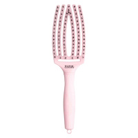 Olivia Garden FingerBrush Pastel Pink - kartáče na foukání/rozčesávání vlasů v pastelově růžové 