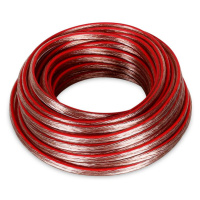Electronic-Star Reproduktorový kabel 2 x 1,5 mm2, průhledný, 10m / + Kz