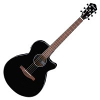 Ibanez AEG50-BK Black Elektroakustická kytara Jumbo