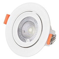 Výklopné podhledové bodové LED 5 W kruh denní 9 cm