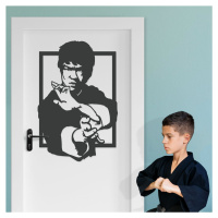 Dřevěný obraz - Bruce Lee
