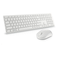 Dell Pro Wireless Keyboard and Mouse - KM5221W - US International (QWERTY) - White