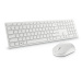 Dell Pro Wireless Keyboard and Mouse - KM5221W - US International (QWERTY) - White