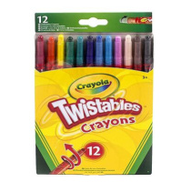 Crayola voskovky twist 12 ks