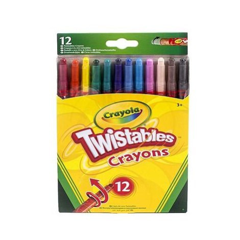 Crayola voskovky twist 12 ks Albi