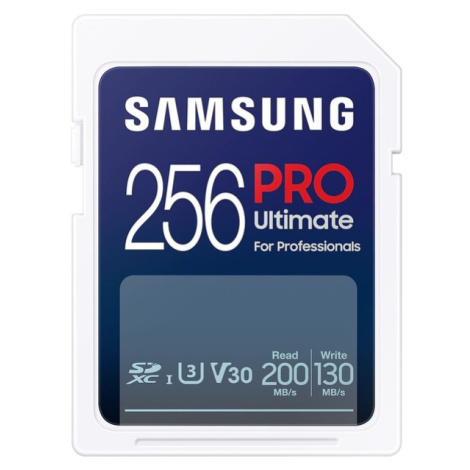 Samsung SDXC 256GB PRO ULTIMATE MB-SY256S/WW Bílá