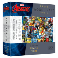 TREFL - Dřevěné puzzle 1000 - Marvel Universe Komiks