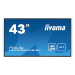 Iiyama monitor ProLite LE4340UHS-B1, 109, 2 cm (43''), 4K, VGA, HDMI, DVI, USB, RJ45, RS232, bla