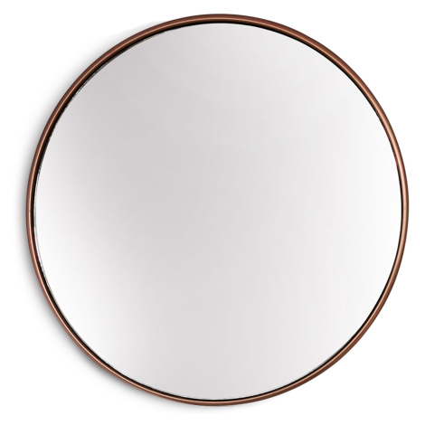 Casa Chic Fournier Nástěnné zrcadlo s kovovým rámem kulaté O 80 cm