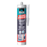 BISON SILICONE UNIVERSAL BÍLÝ 280 ml AKCE