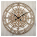 Nástěnné vintage hodiny ze dřeva - Majestique