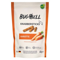 BugBell Knabbersticks Adult pamlsky, mrkev, 60 g