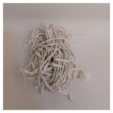 DecoLED LED světelný řetěz pro 3DA1, 120 ledově bílých diod s Flash efektem